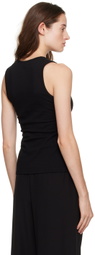 Matteau Black Scoop Tank Top