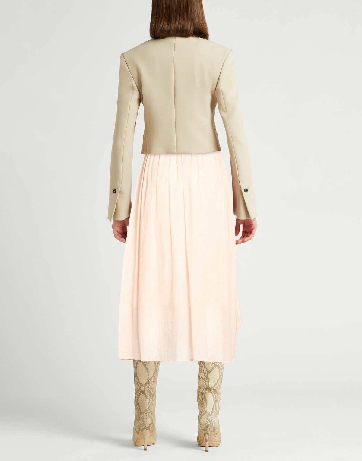 Peserico Womens Midi skirt Blush