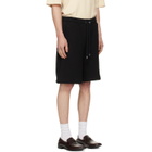 AMIRI Black Relaxed Pull On Sweat Shorts