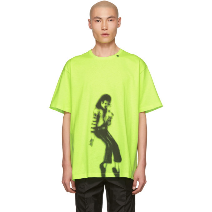 Photo: Off-White Yellow Oversized MJ T-Shirt