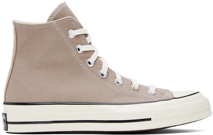 Photo: Converse Taupe Chuck 70 High Top Sneakers