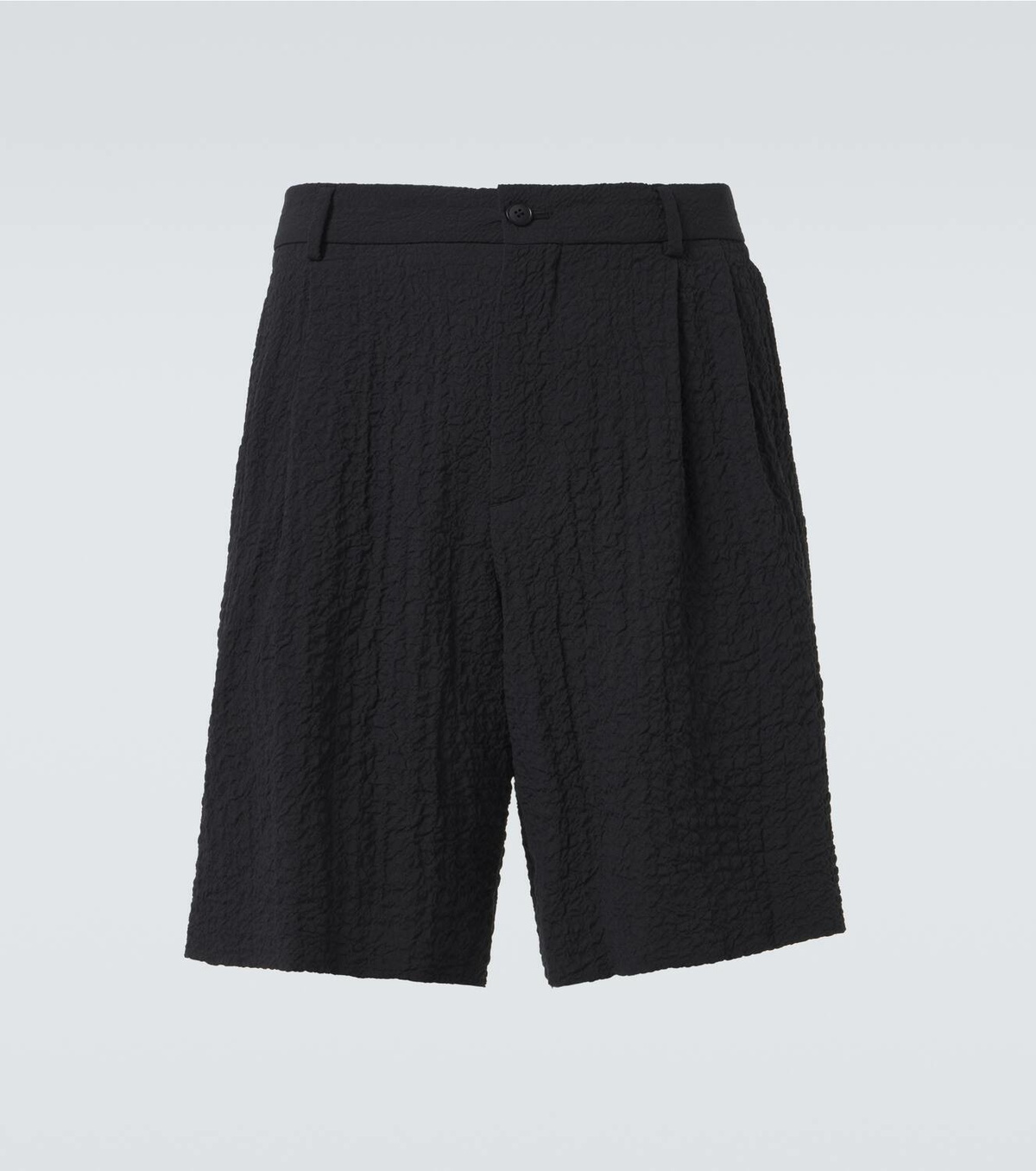 Giorgio Armani Wool seersucker shorts