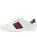 Gucci Men's New Ace GRG Sneakers in White