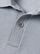 James Perse - Cashmere Polo Shirt - Blue