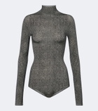 Maison Margiela Printed jersey bodysuit