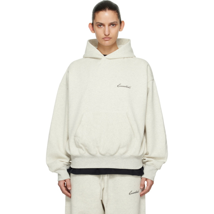 Photo: Fear of God ESSENTIALS Off-White Classic Hoodie