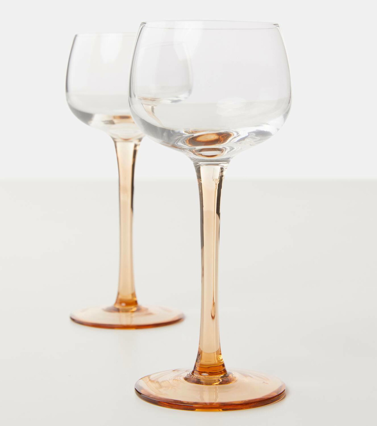 Bitossi Diseguale set of 4 cordial glasses