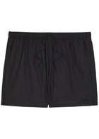 Calvin Klein Logo-appliquéd Shell Swim Shorts Black