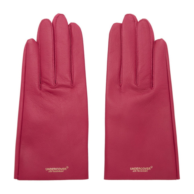 Photo: Undercover Pink Lambskin Gloves