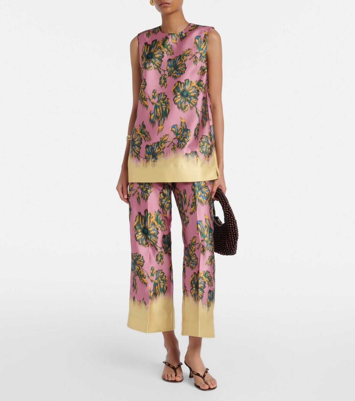 Alémais Faye floral top