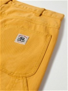 BODE - Knolly Brook Straight-Leg Cotton-Twill Trousers - Yellow