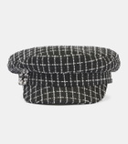 Roger Vivier Embellished newsboy cap