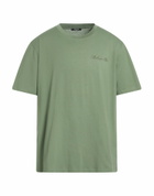 Balmain Mens T-shirt in Sage green