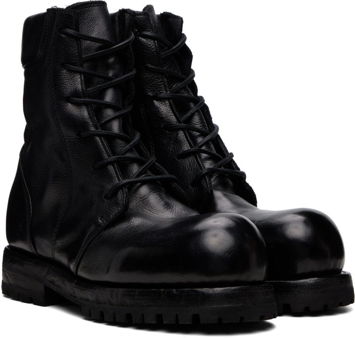 靴 Alexander Digenova Moan Boot V02 ALEXANDER DIGENOVA Black Moan V02 Boots Alexander Digenova
