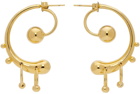 Hannah Jewett Gold Synchronized Spiral Earrings