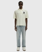 BOXY FIT POLO WITH AMI DE COEUR KNITTED PATCH