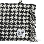 MC2 Saint Barth Vanity Blanket Shoulder Bag With Pied-de-poule Print