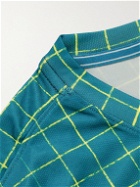 Nike Tennis - Victory Checked Recycled Dri-FIT Tennis T-Shirt - Blue