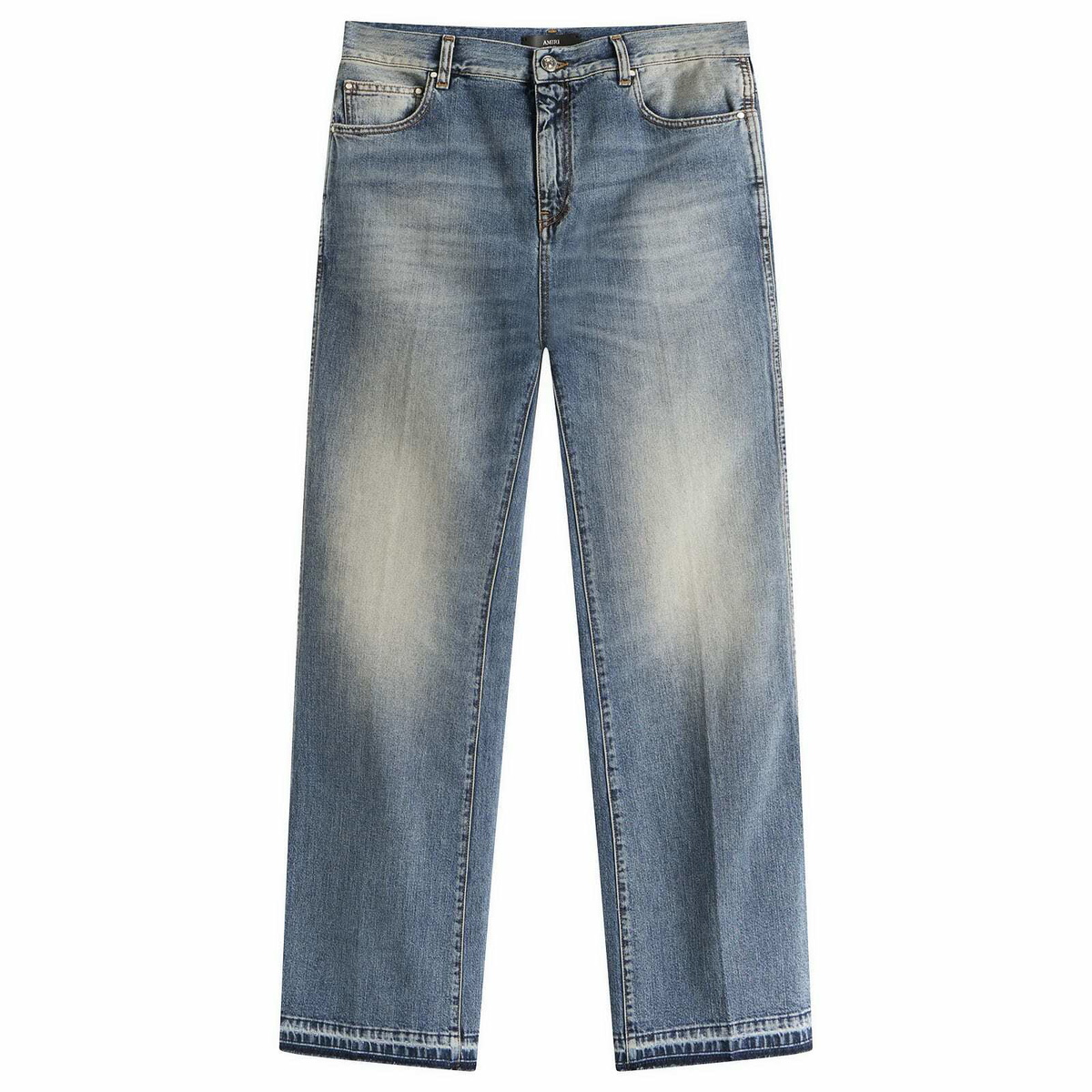 Amiri Black Artist Broken Jeans Amiri