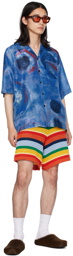 Marni Multicolor No Vacancy Inn Edition Striped Shorts