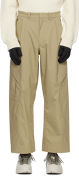 Goldwin 0 Beige 3L Straight Leg Trousers