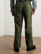 FrizmWORKS - Straight-Leg Cotton Trousers - Green