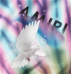 AMIRI - Logo-Print Tie-Dyed Supima Cotton-Jersey T-Shirt - Multi