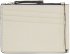 Maison Margiela Beige Four Stitches Wallet