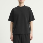 Goldwin Men's Waffle Light T-Shirt in Black