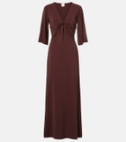 Max Mara Riga cutout midi dress
