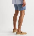 Sid Mashburn - Cotton-Twill Shorts - Blue