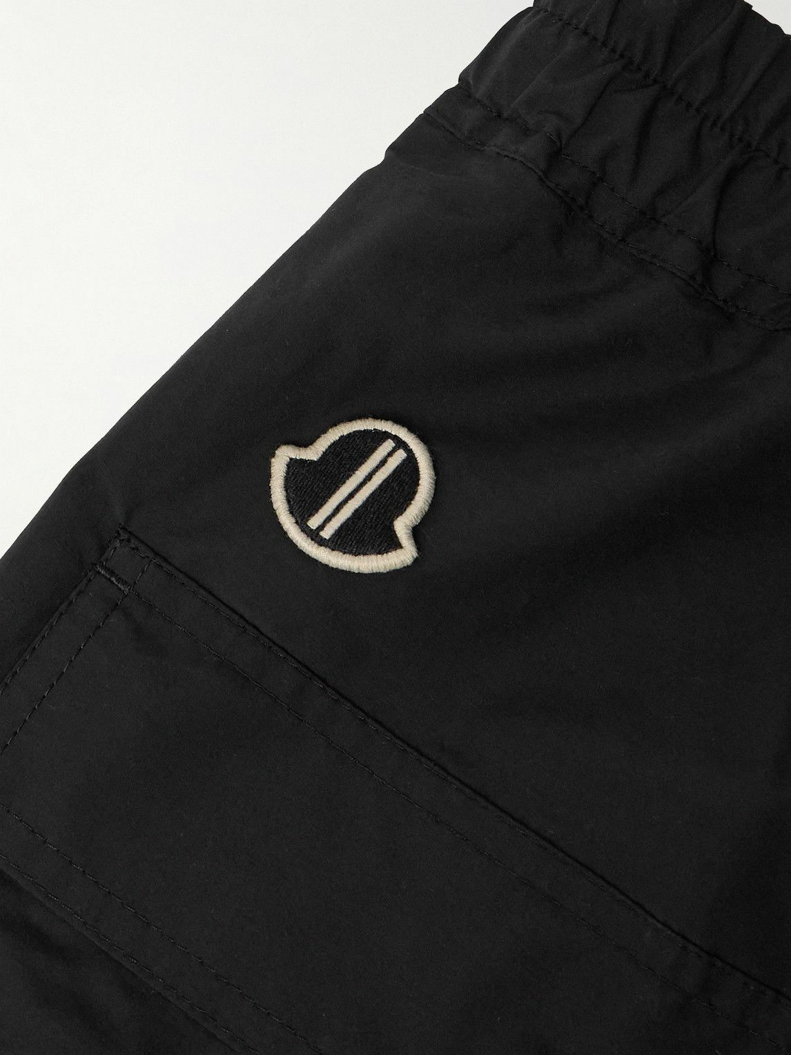 Rick Owens - Moncler Bela Wide-Leg Cotton and Nylon-Blend