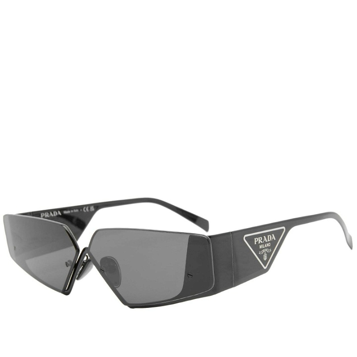 Photo: Prada Eyewear Men's PR 58ZS Sunglasses in Black