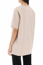 VIVIENNE WESTWOOD classic t-shirt with orb logo Beige