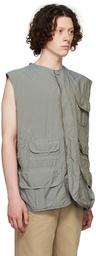 Maison Margiela Gray Cotton Vest