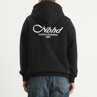 Neighborhood Men's Staple Logo Zip Hoodie in Black