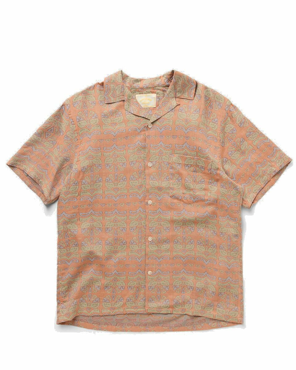 Photo: Portuguese Flannel Resort Shirt Multi/Beige - Mens - Shortsleeves