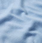 John Smedley - Astin Slim-Fit Contrast-Tipped Sea Island Cotton Sweater - Blue