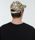Gucci - Gucci Kawaii floral leather-trimmed cap