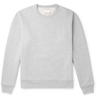 Acne Studios - Fate Fleece-Back Jersey Sweatshirt - Gray