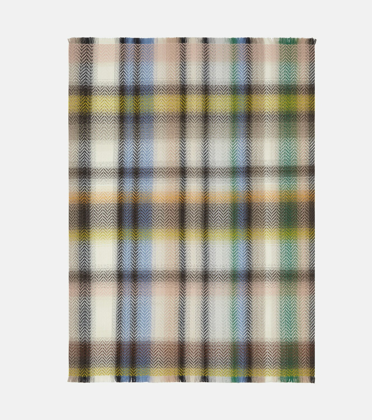 Missoni Zig Zag wool-blend throw