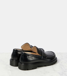 Loewe Blaze leather penny loafers
