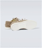 Gucci GG canvas boat shoes