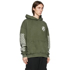 Rhude Green Classic Checkers Hoodie