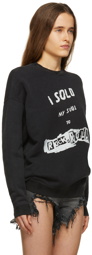 R13 Black Sold My Soul Sweatshirt