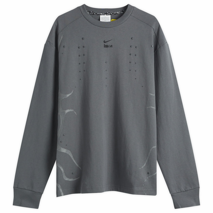 Photo: Nike ISPA Adapt Long Sleeve T-Shirt in Iron Grey