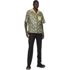 GCDS Green Python Shirt