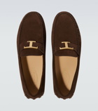 Tod's - T Timeless suede loafers