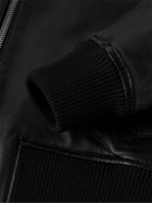 AMI PARIS - Leather Jacket - Black