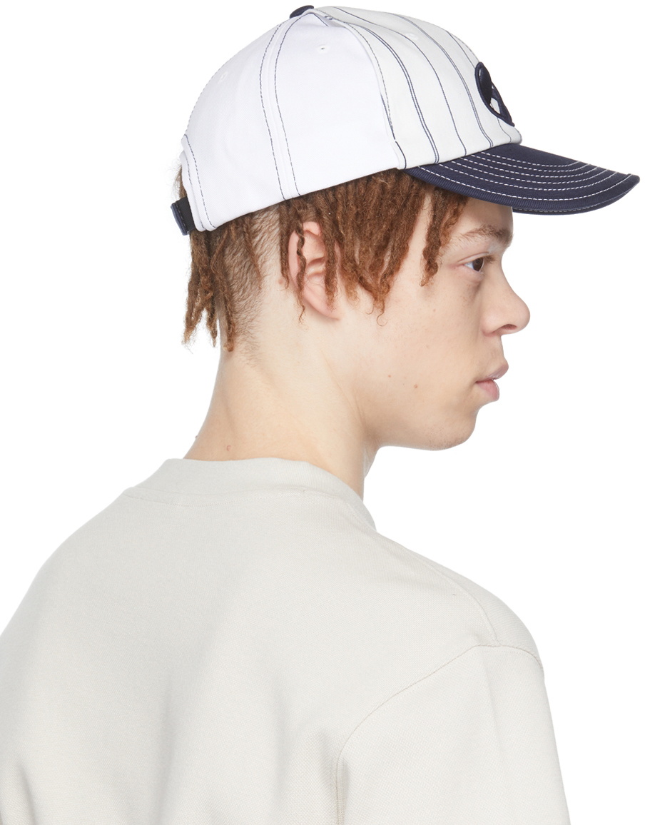 ADER error White & Navy Distort Cap